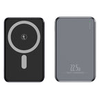 New Slim Aluminum Magnetic Power Bank 5000mAh