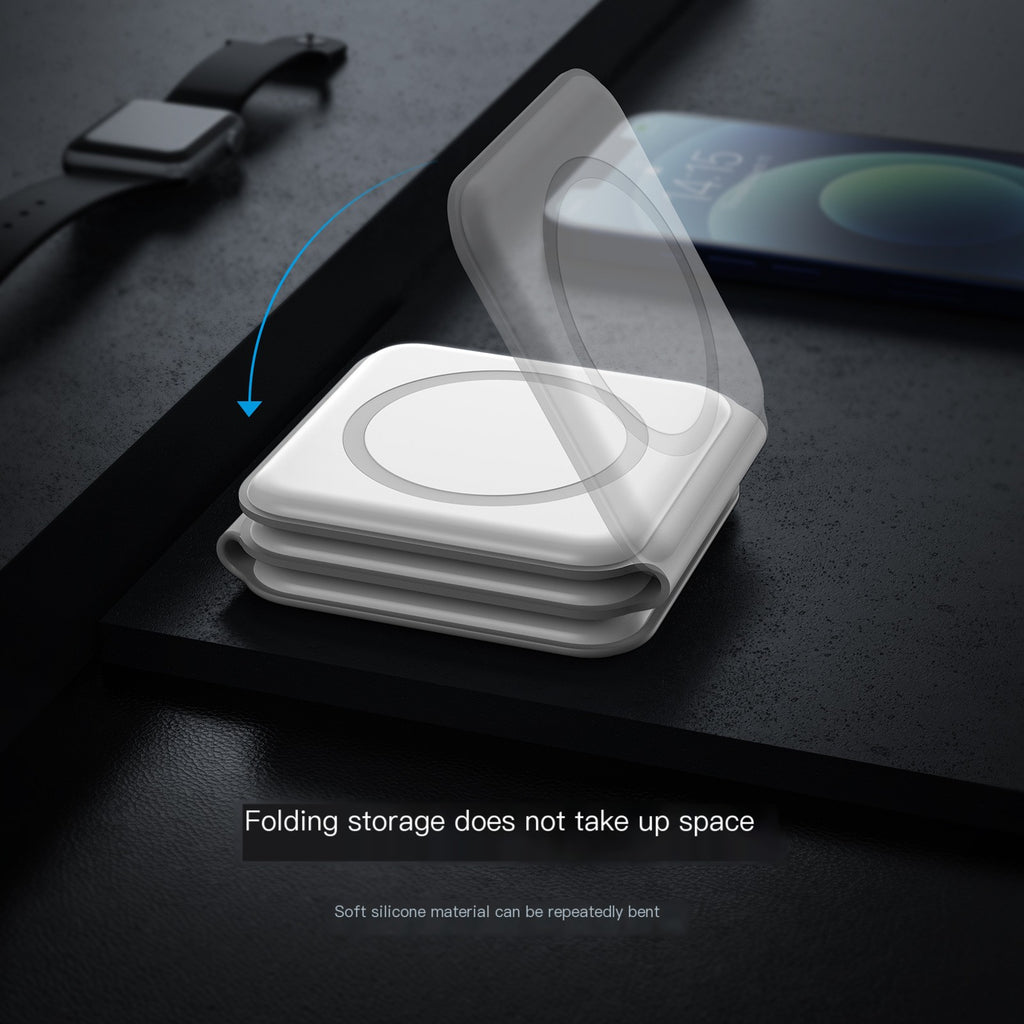 3-in-1 Foldable Magnetic Wireless Charger for Apple