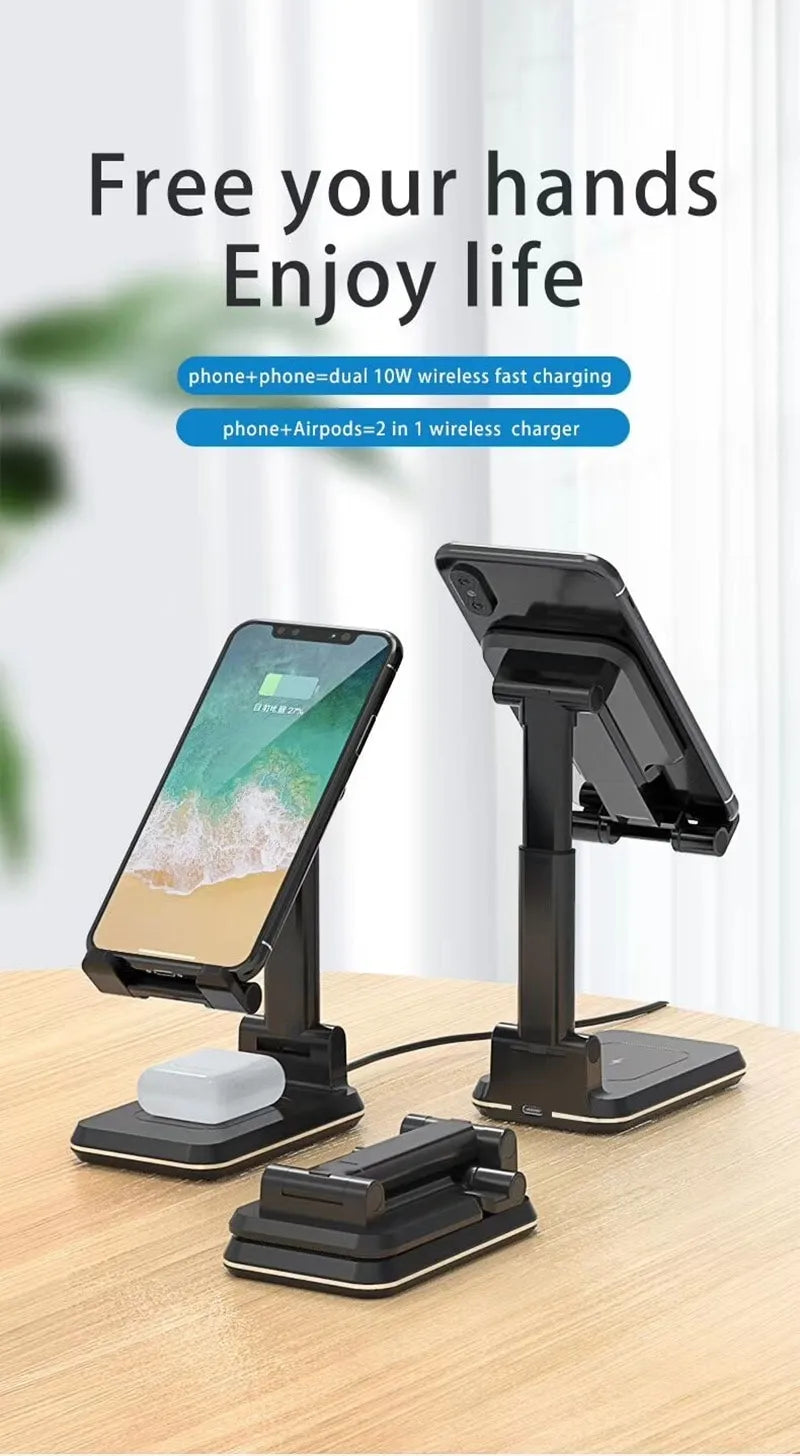 Adjustable Charging Phone Stand