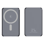 New Slim Aluminum Magnetic Power Bank 5000mAh