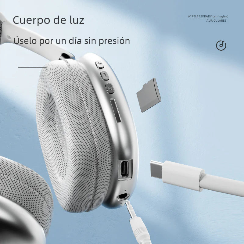 P9 Pro Max Wireless Bluetooth Noise-Canceling Headphones