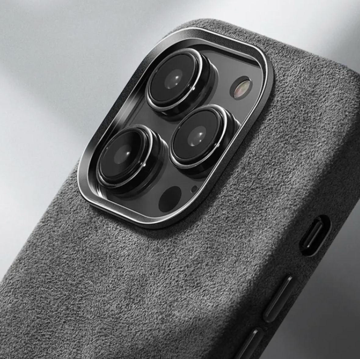 Suede Magsafe iPhone Case Cover