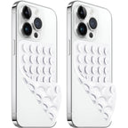 2 Pack Silicone Suction Cup Phone Case Mount