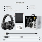 Wireless Bluetooth Headphones with Detachable Cable