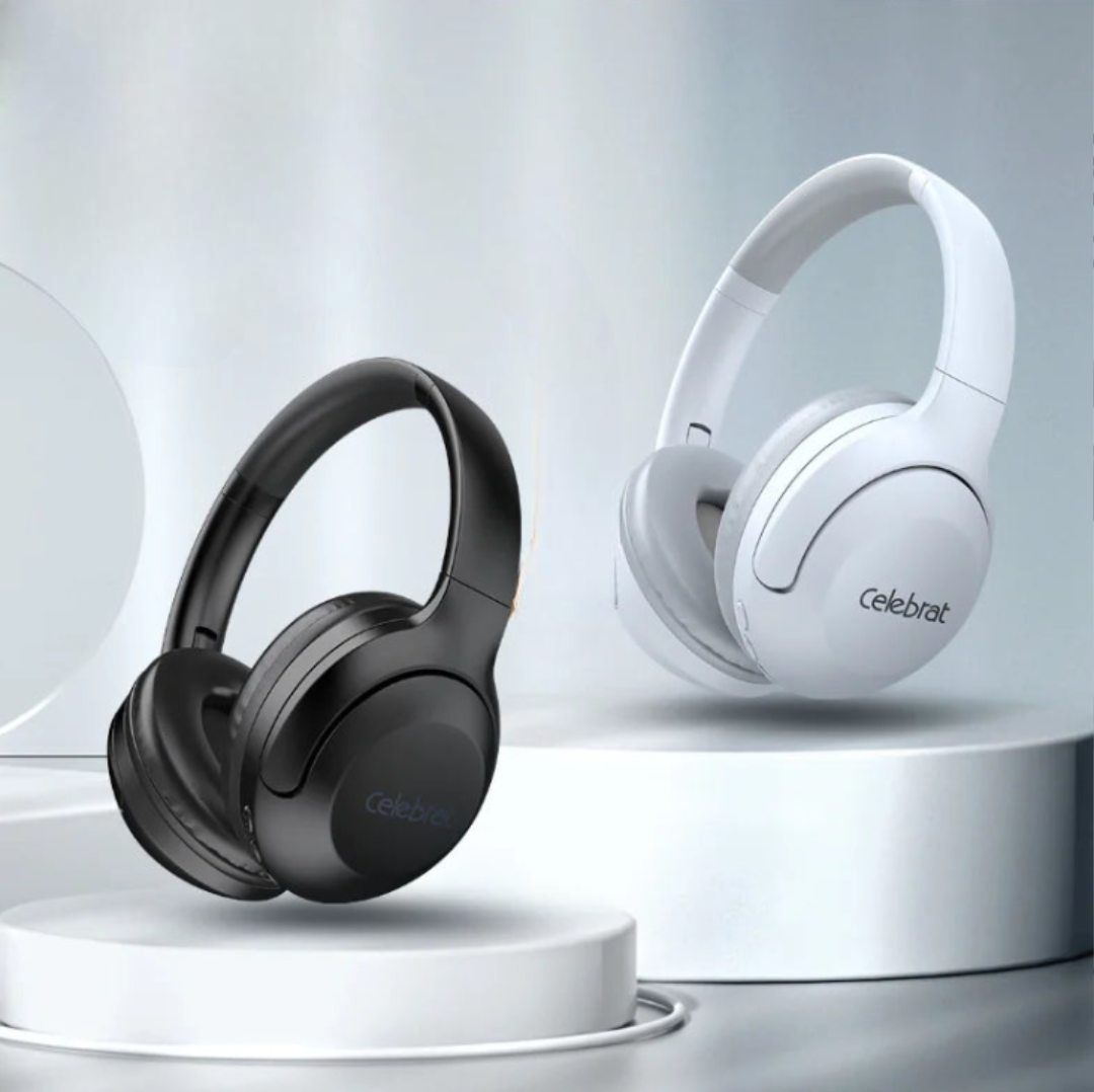 Wireless Bluetooth Headphones with Noise Cancellation