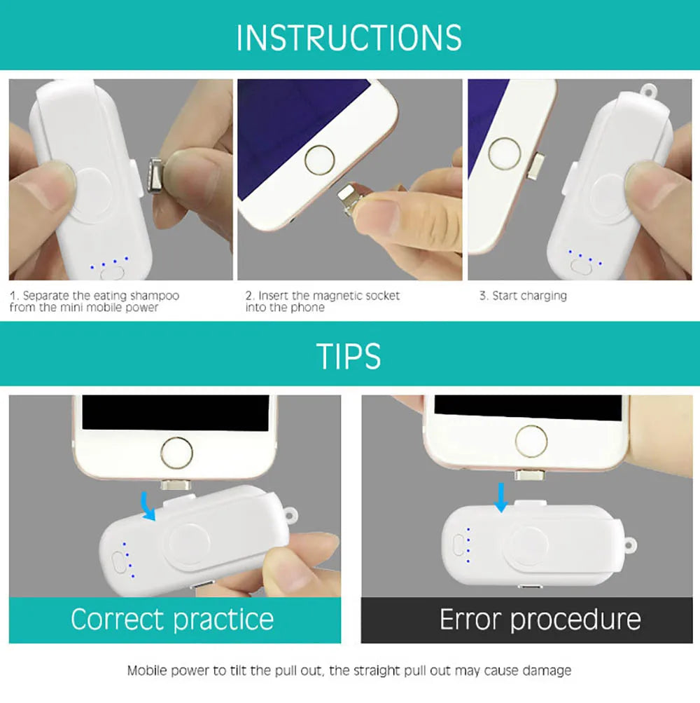 Magnetic Power Bank for Mobile Charging