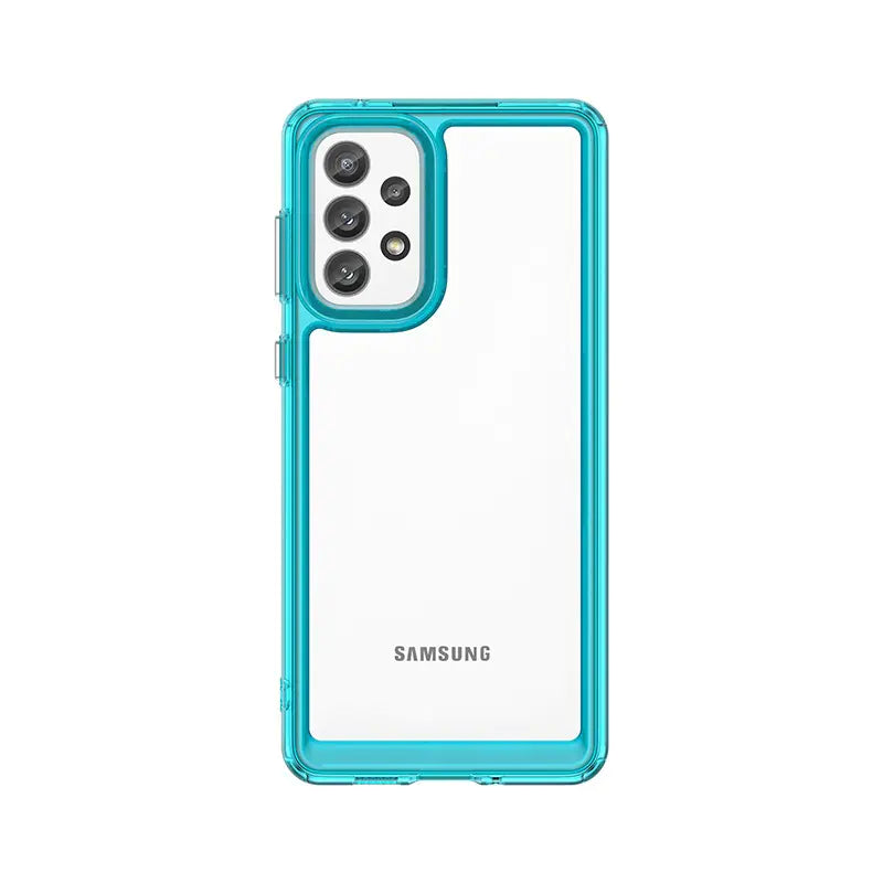Samsung A73 Transparent TPU Soft Shell Phone Case
