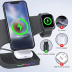 3-in-1 Fast Wireless Charging Dock