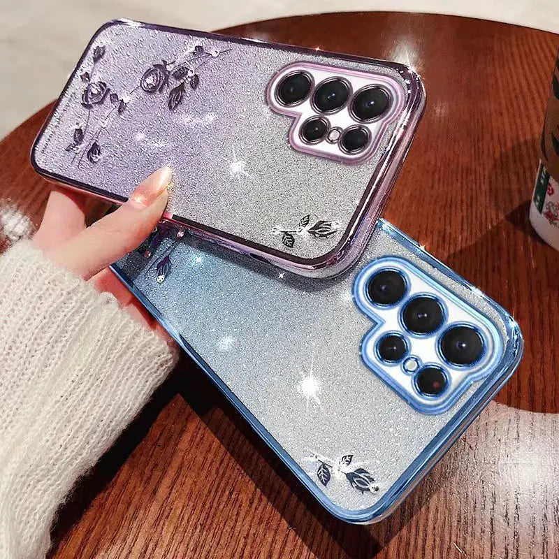 Samsung A52 Electroplating Gradient Glitter Case