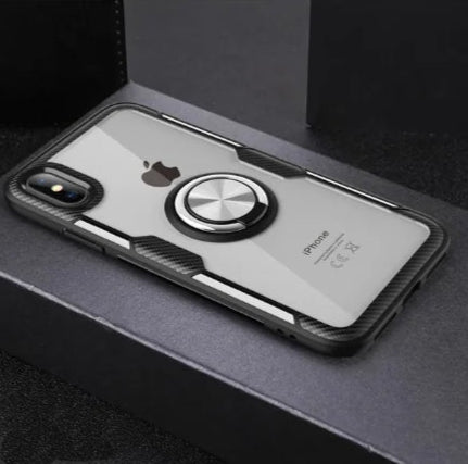 Car Mount Phone Case, Transparent Ring Phone Case