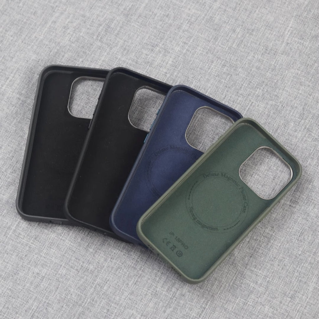 Diamond Leather Magnetic Phone Case