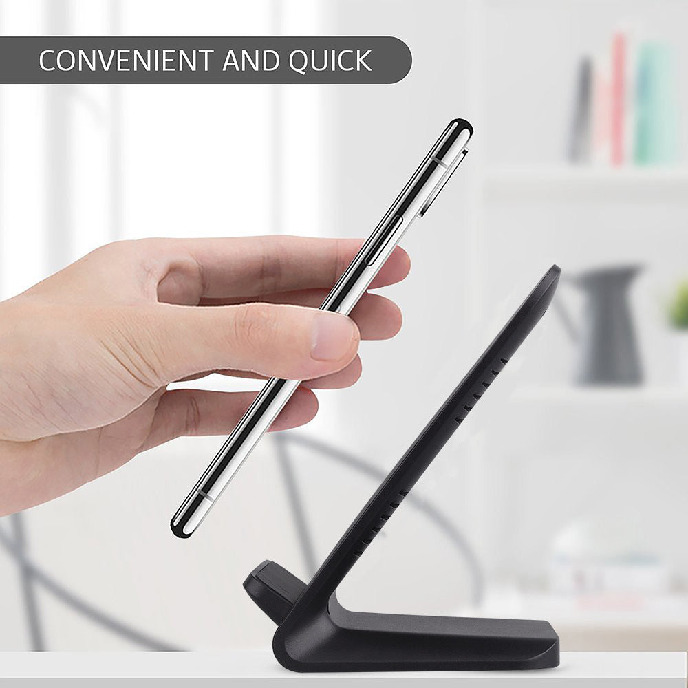 15W Wireless Charger Compatible with Apple & Samsung
