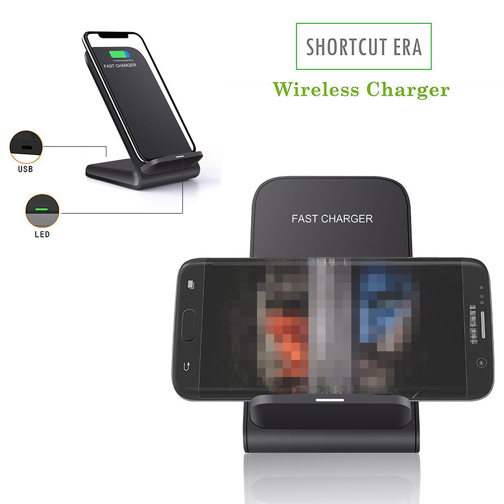 15W Wireless Charger Compatible with Apple & Samsung
