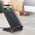15W Wireless Charger Compatible with Apple & Samsung