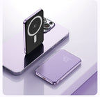 New Slim Aluminum Magnetic Power Bank 5000mAh