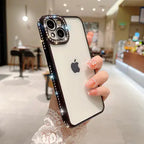 Diamond-Studded Phone Case for iPhone