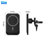 Magnetic Wireless Charger Car Mount Holder