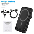 Magnetic Wireless Charger Car Mount Holder