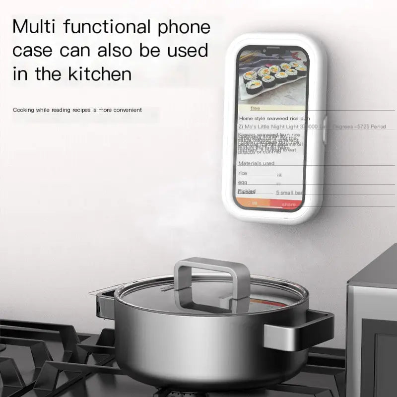 360-Degree Adjustable Waterproof Phone Holder