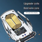 Car Mount Wireless Charger with Auto-Sensing Design