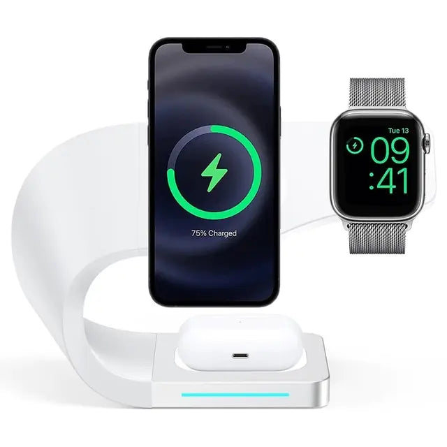 3-in-1 Fast Wireless Charging Dock