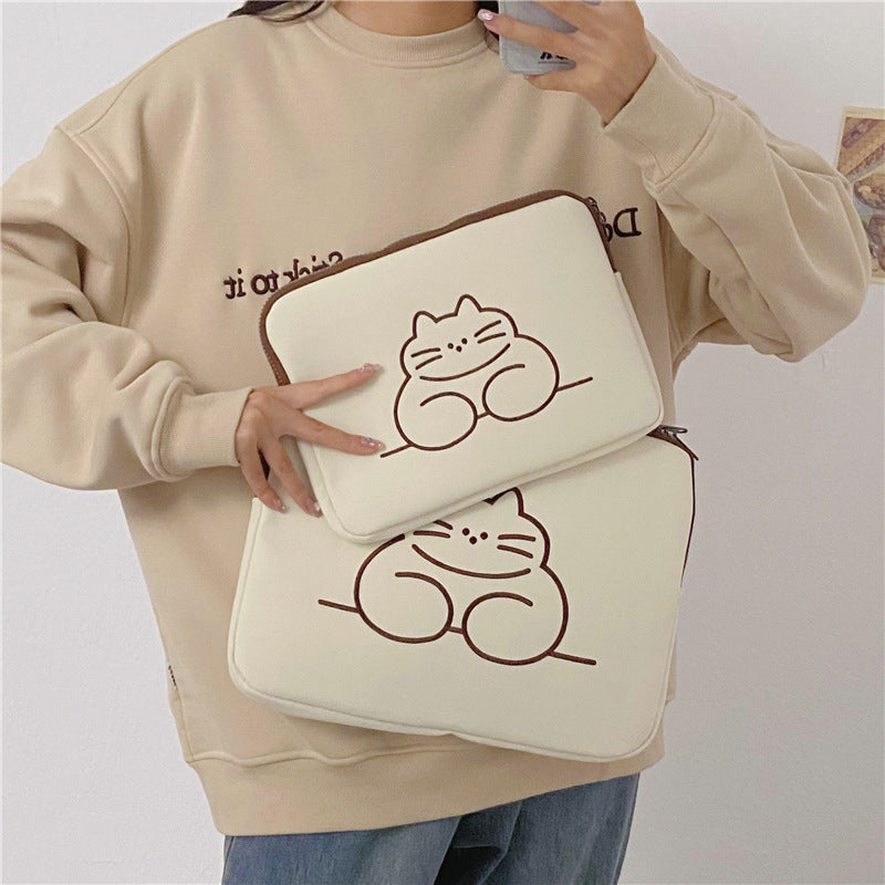 Stylish Embroidered Tablet Sleeve Case