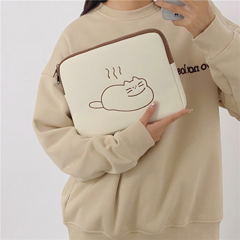 Stylish Embroidered Tablet Sleeve Case