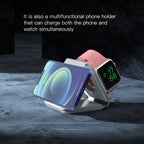 3-in-1 Foldable Magnetic Wireless Charger for Apple