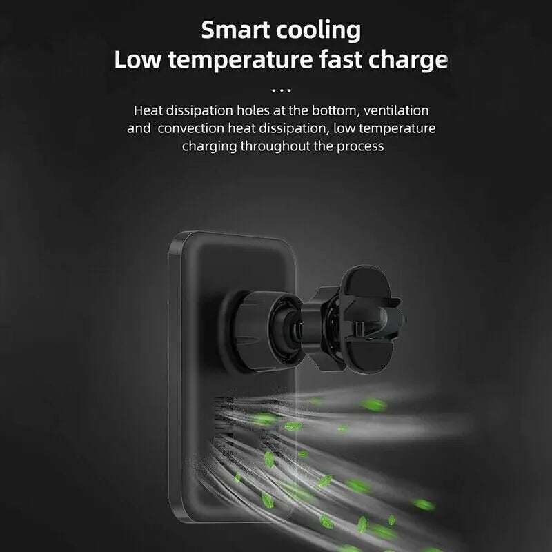 Magnetic Wireless Charger Car Mount Holder