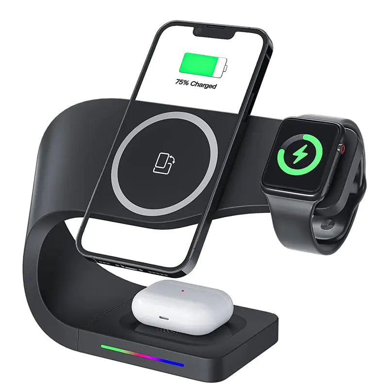 3-in-1 Fast Wireless Charging Dock