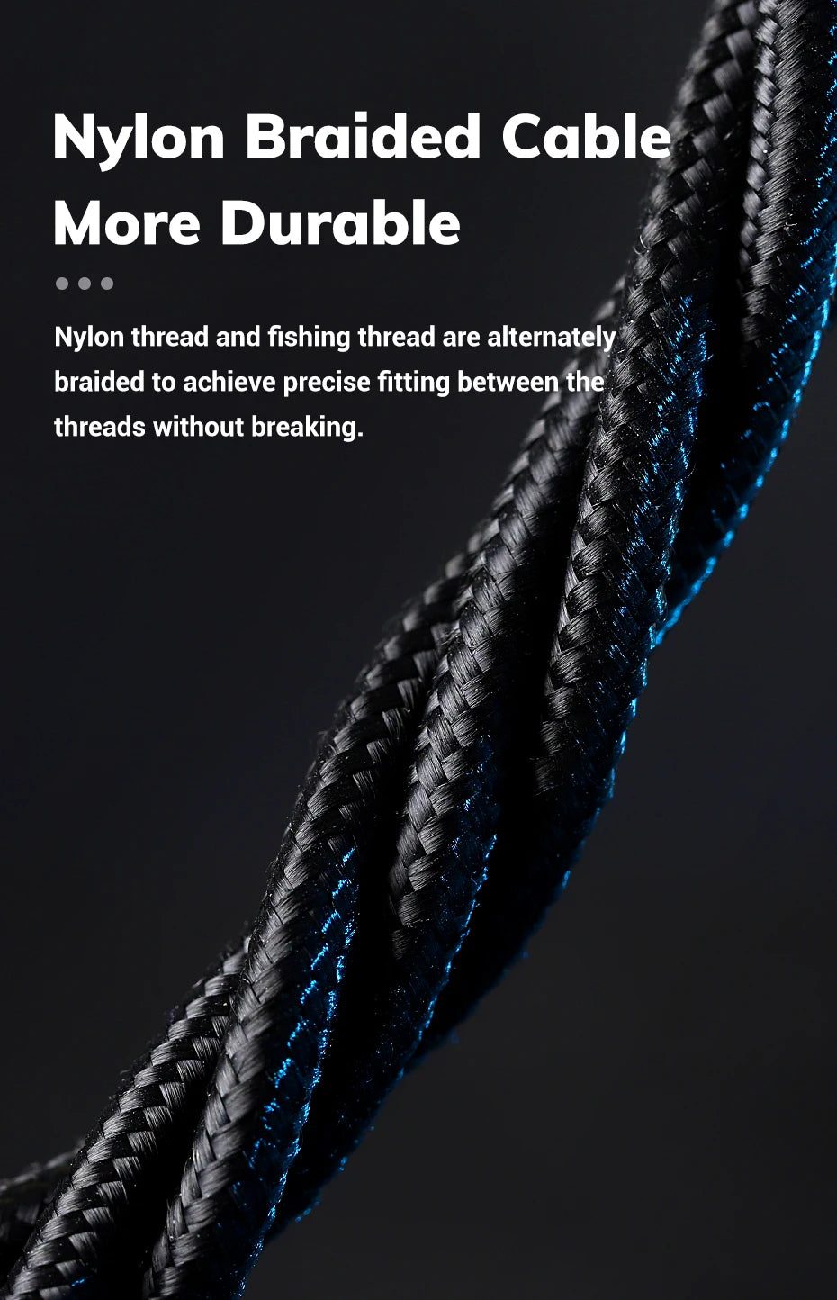 360° Magnetic Charging Cable for iPhone and Android