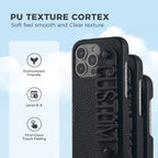 Personalized PU Letter Phone Case for iPhone