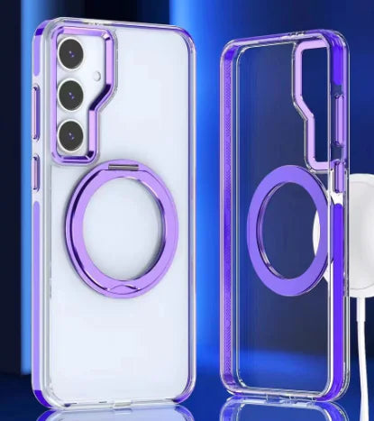 Samsung S24 Ultra Magnetic Rotating Stand Phone Case