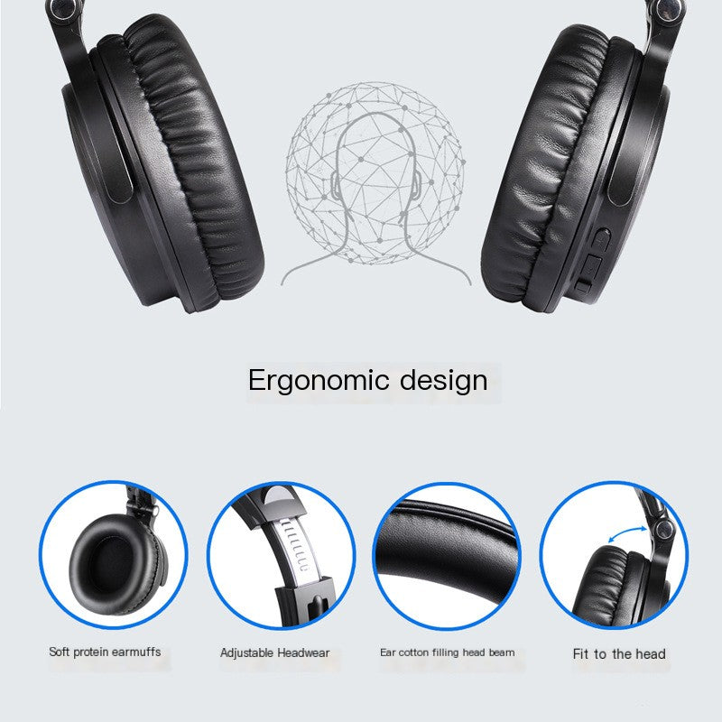 Wireless Bluetooth Headphones with Detachable Cable