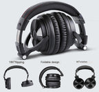 Wireless Bluetooth Headphones with Detachable Cable