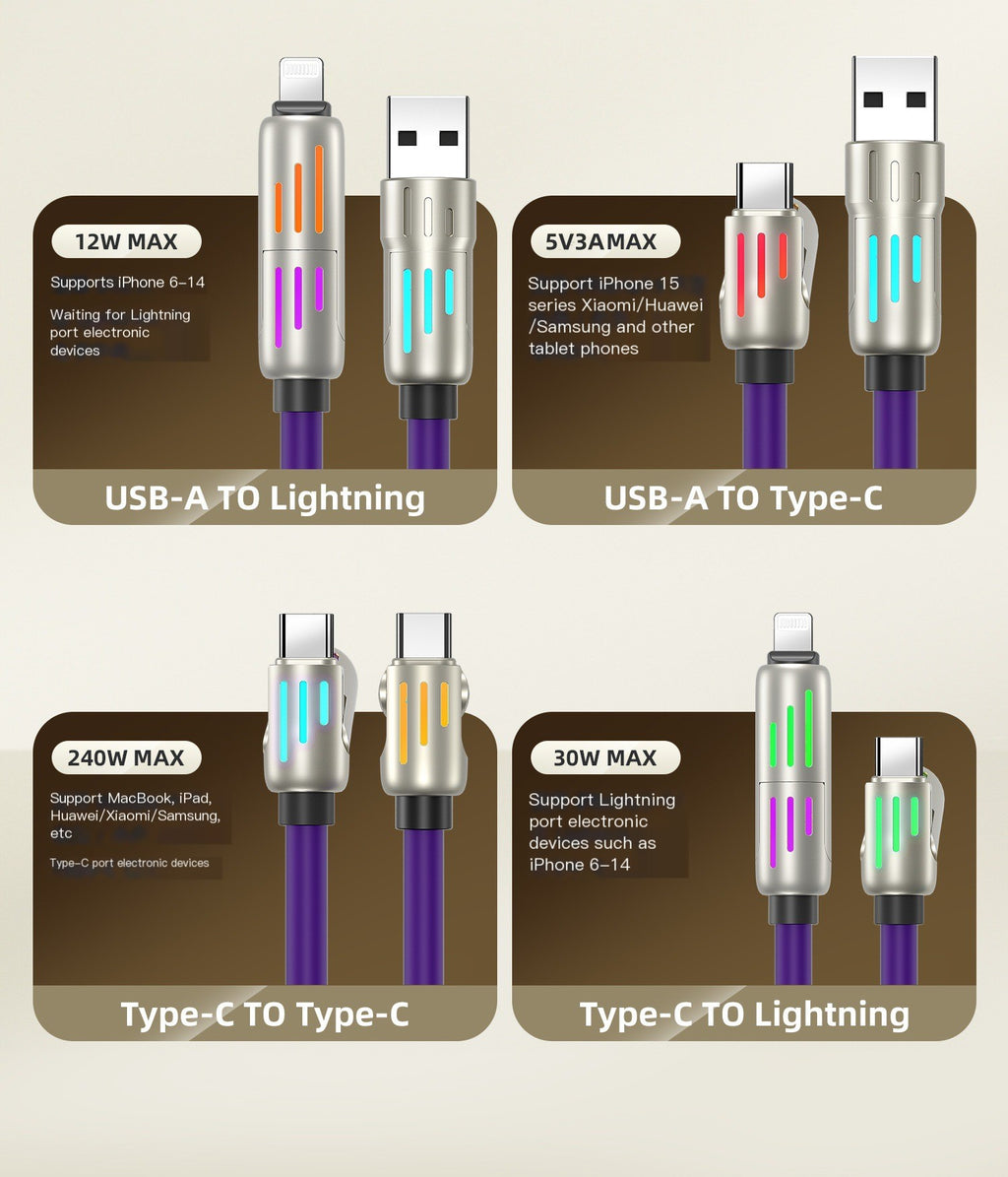 4-in-1 Data Cable (Single Item)