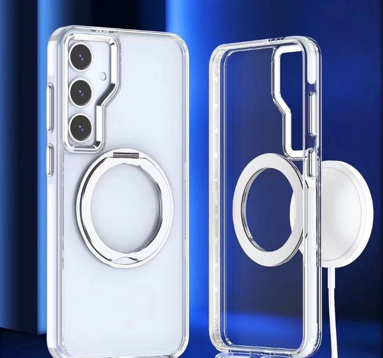 Samsung S24 Ultra Magnetic Rotating Stand Phone Case