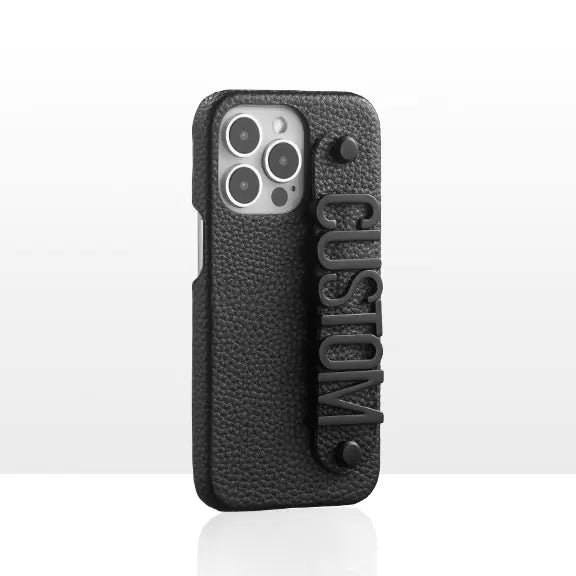 Personalized PU Letter Phone Case for iPhone