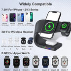 3-in-1 Fast Wireless Charging Dock