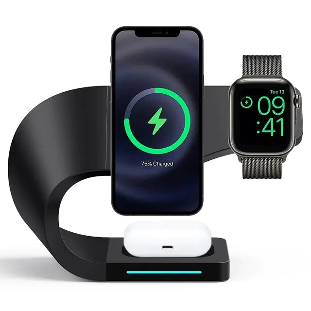 3-in-1 Fast Wireless Charging Dock